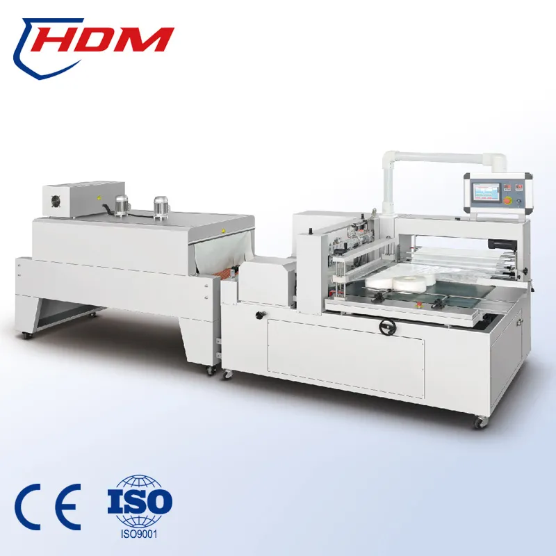 Máquina de Embalagem Automática de Encolhimento de Papel de Parede Máquina de Embalagem Filme Encolhido