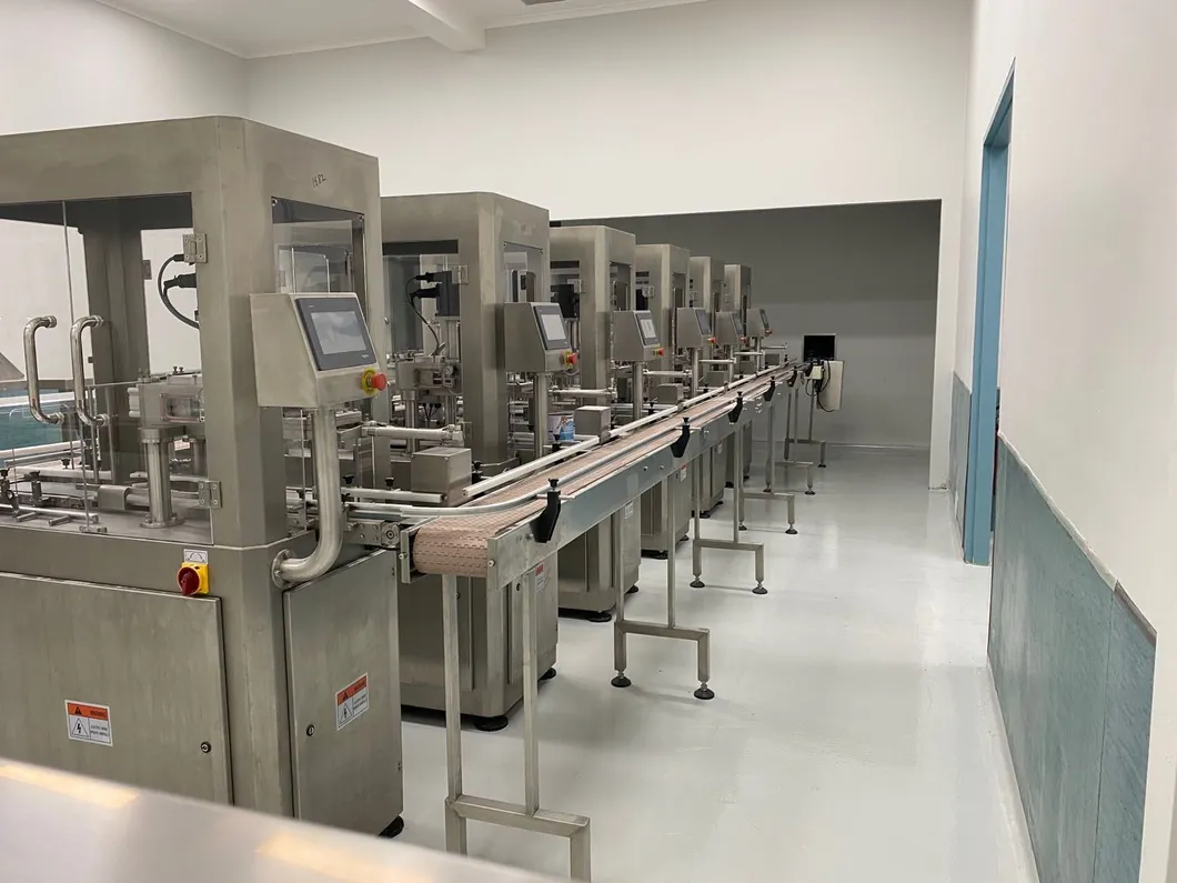 Linha de Embalagem Automática de Leite em Pó