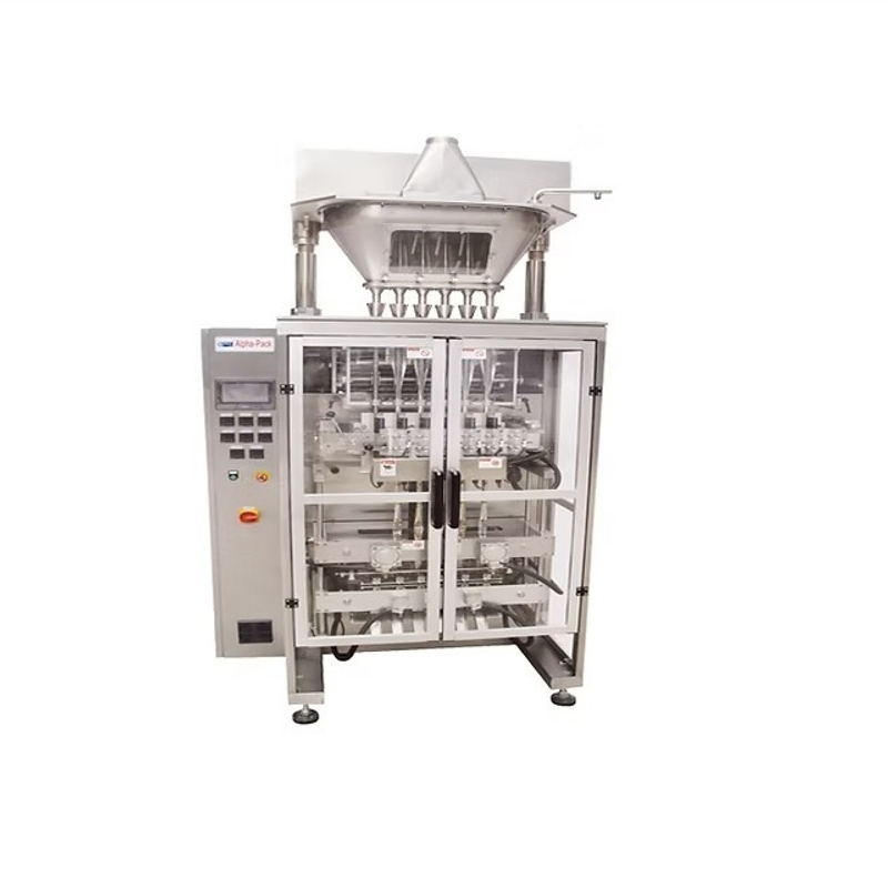 Máquina Automática de Alta Velocidade para Enchimento de Alimentos em Múltiplas Faixas e Selagem de Pequenos Sachês para Embalagem de Pó de Suco, Medicamentos e Cosméticos