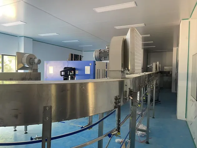 Linha de produção processo 1
