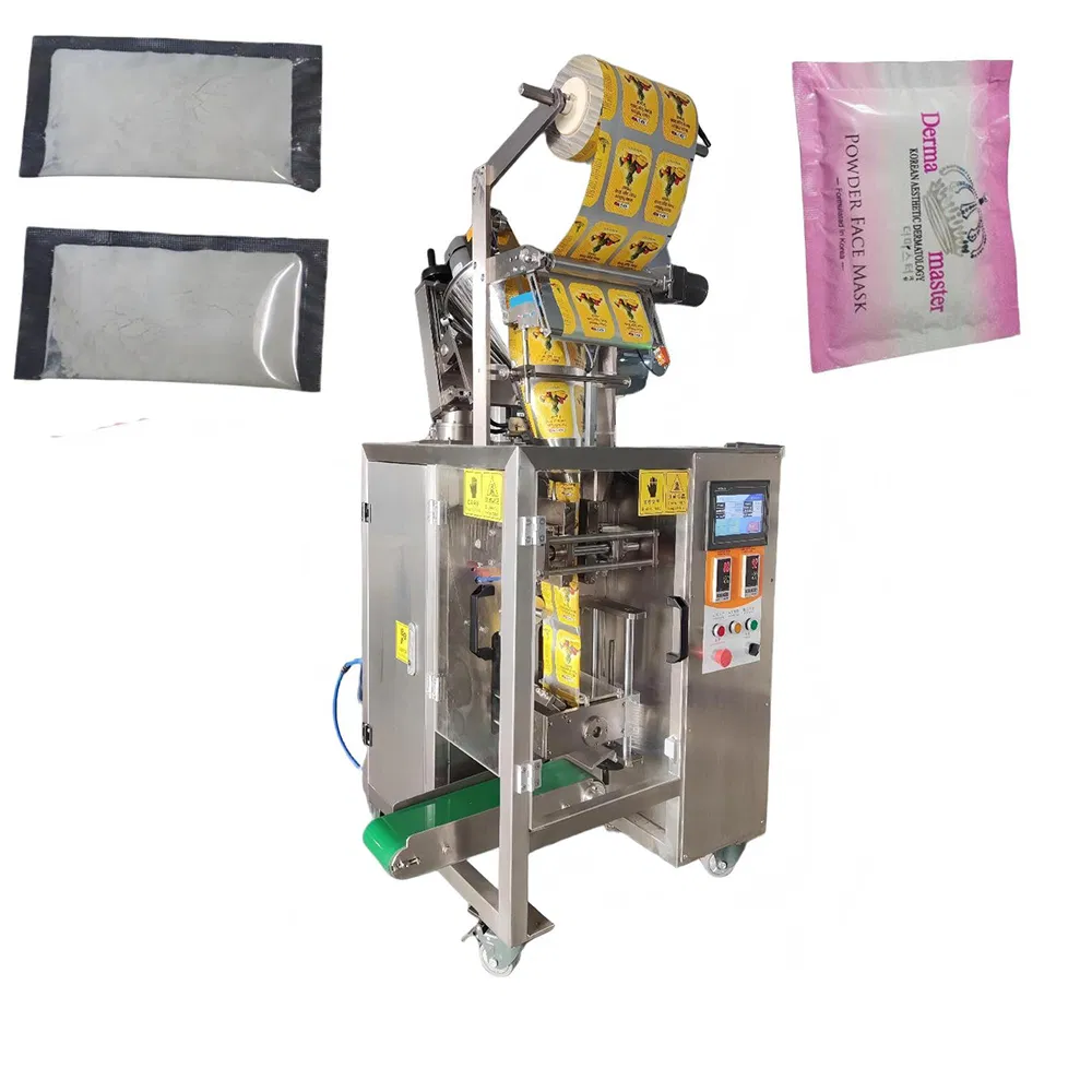 Máquina de Embalagem de Pó de Açúcar Vertical Multifuncional Automática e Máquina de Enchimento