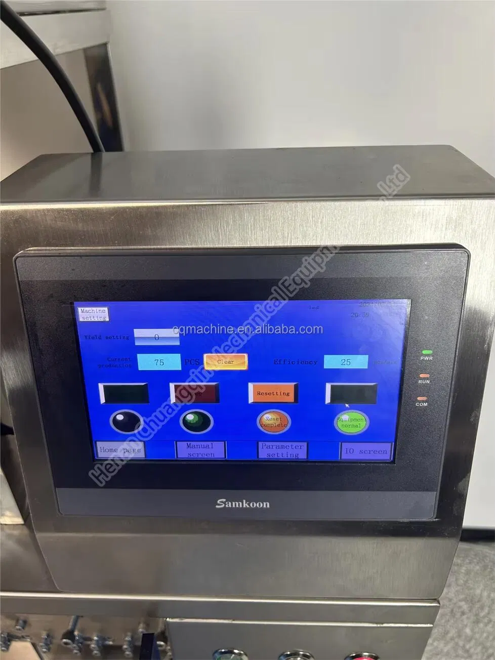 Detalhe Máquina de Embalagem 3
