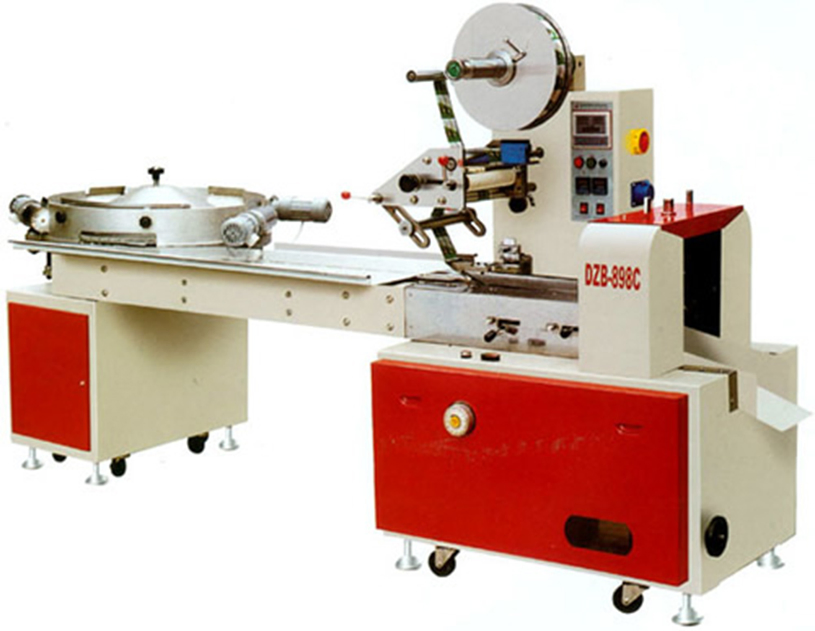 Máquina de Embalagem Flow Pack Horizontal de Alta Velocidade para Doces, Pães, Croissants, Biscoitos e Barras de Chocolate