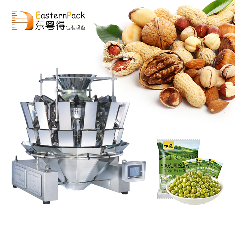 Máquina de Embalagem para Saco Premoldado com Zíper para Alimentos, Frutas Secas e Granulados