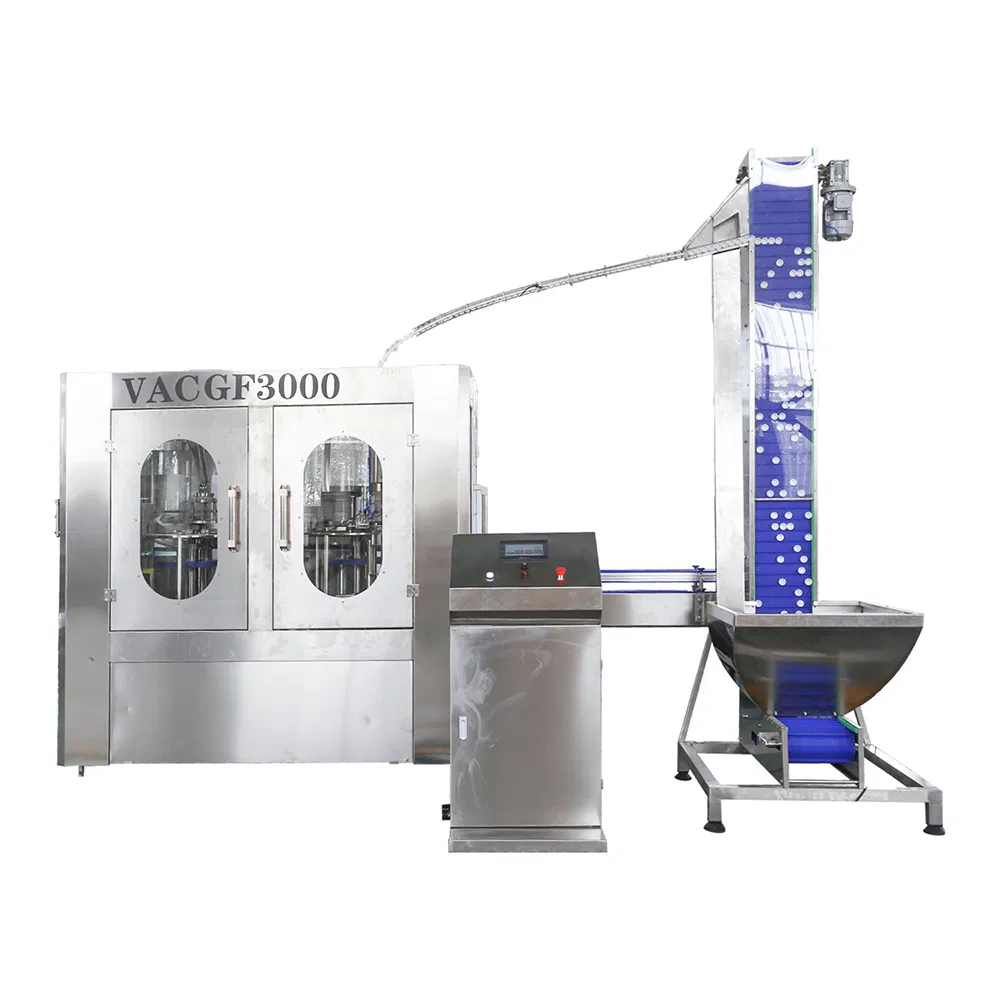 3000bph Linha de Enchimento Automático de Garrafas de Água Pura