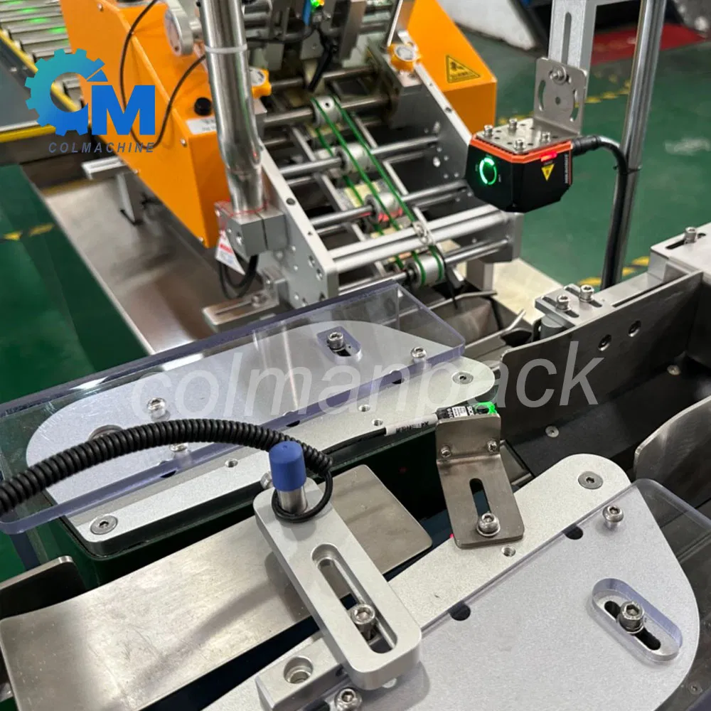 Linha de embalagem de cartuchos totalmente automática para alimentos, medicamentos e produtos químicos diários