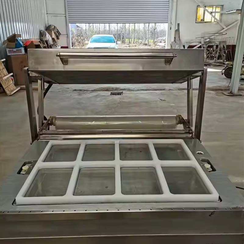 Máquina Seladora a Vácuo Comercial para Embalagem a Vácuo de Carne e Alimentos Congelados para Processamento e Embalagem