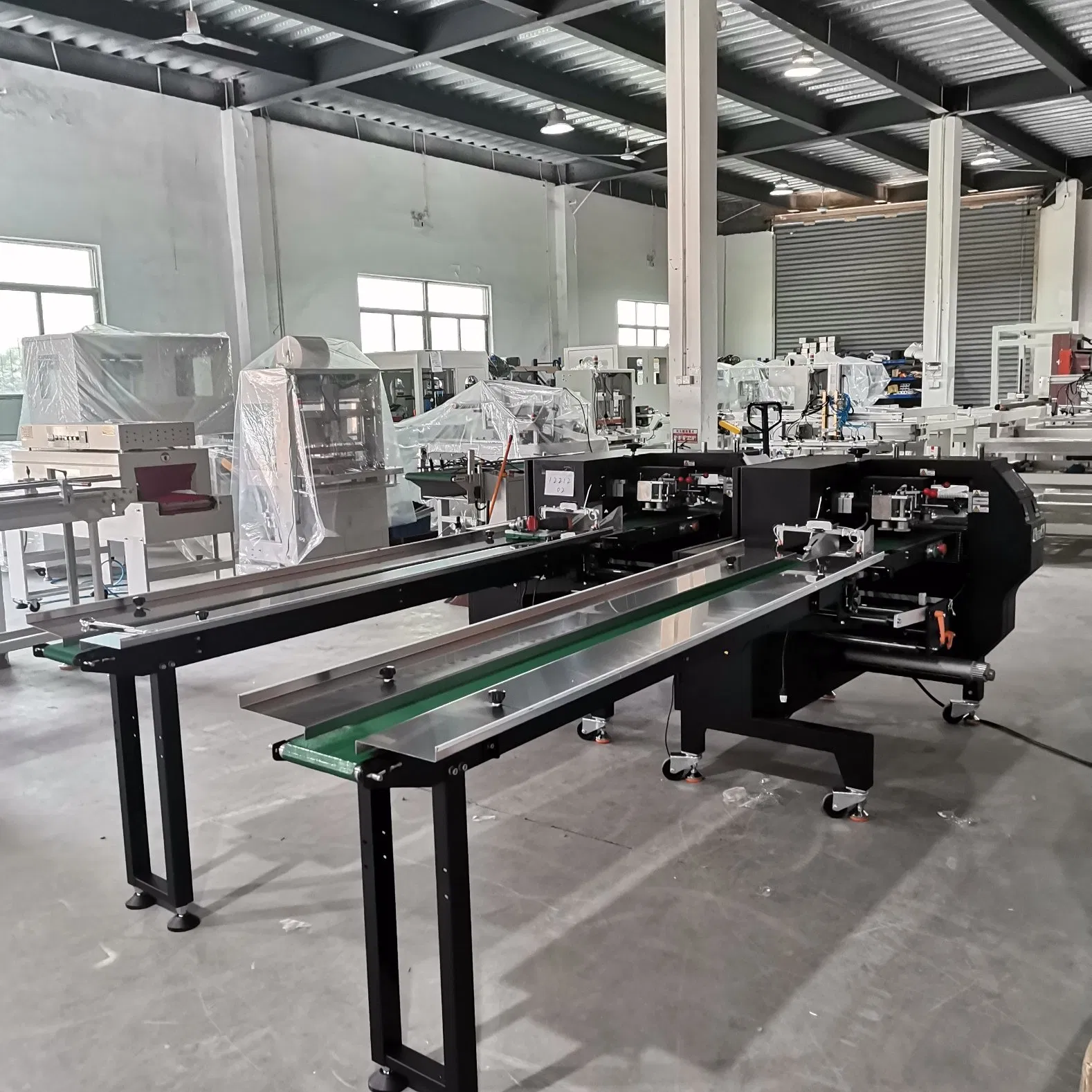 Máquina de Embalagem Flow Pack Horizontal Automática da China para Pirulitos e Picolés