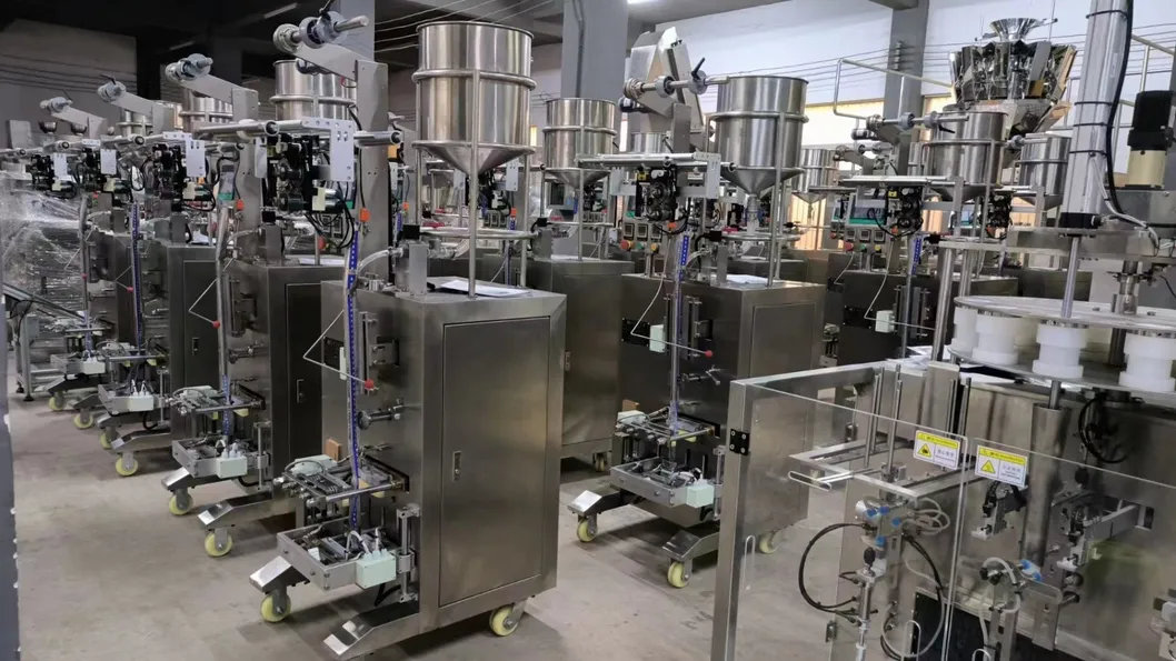 Máquina de Embalagem FFS com Selagem Lateral e Traseira para Enchimento de Pó Vertical 3
