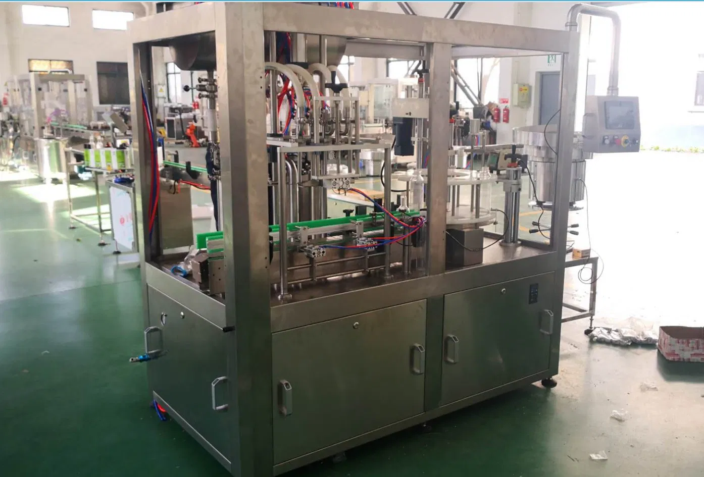 Linha de Produção de Bebidas Carbonatadas de Alta Qualidade com Máquina de Enchimento de Líquidos/Máquina de Embalagem de Geleia Máquina de Enchimento de Garrafas de Vidro