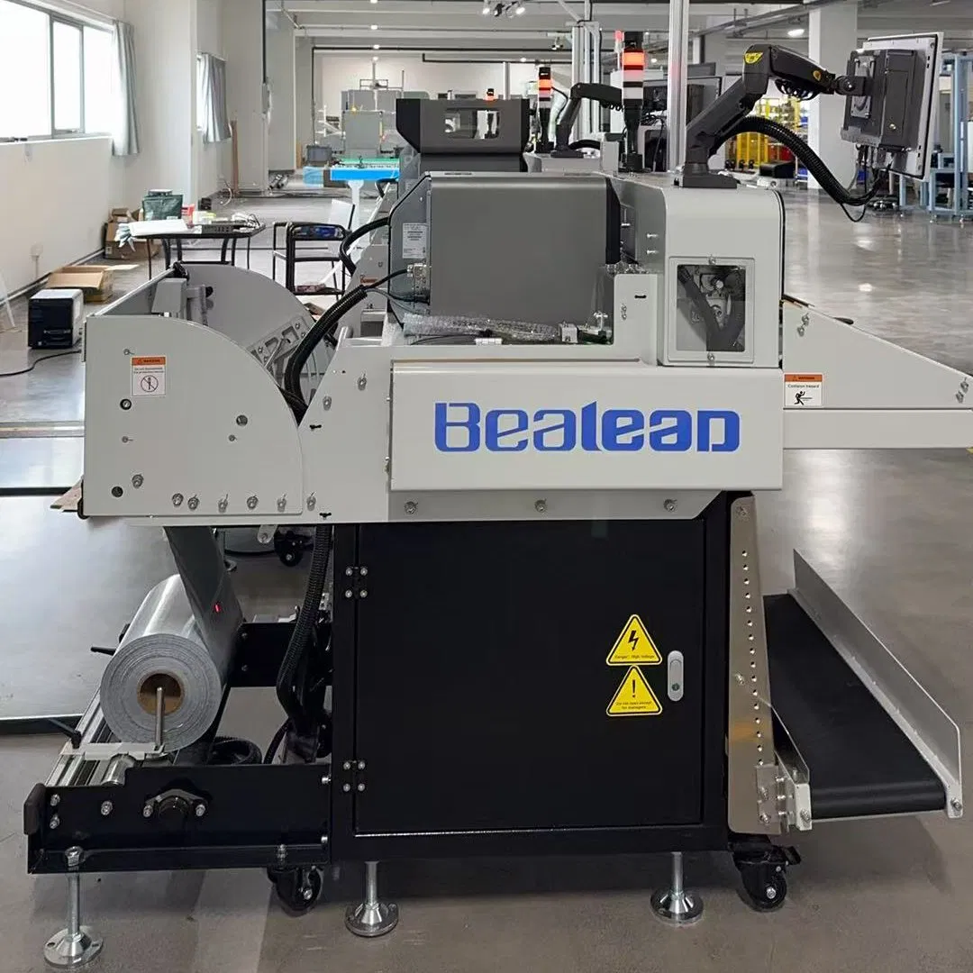 Máquina de Embalagem Vertical All-in-One para E-Commerce, Equipamento Auto Bagger para Embalagem de Pacotes de Correio em Armazém Logístico