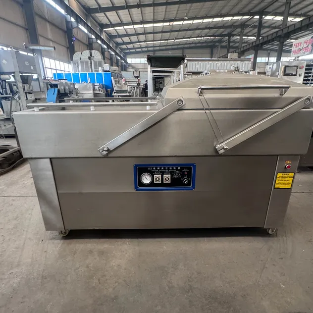 Operação da Máquina de Embalagem a Vácuo 1