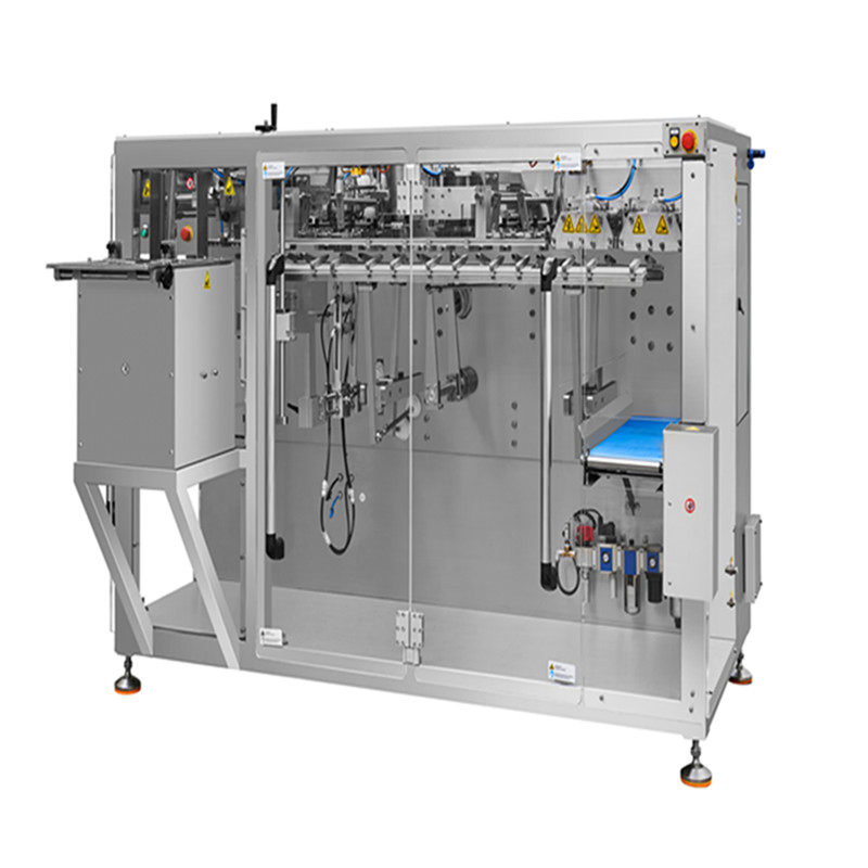 Máquina de Embalagem Automática Versátil para Selagem e Preenchimento de Bolsas Planas Horizontais para Pó, Líquido, Alimentos, Medicamentos, Cosméticos e Produtos Químicos Finos