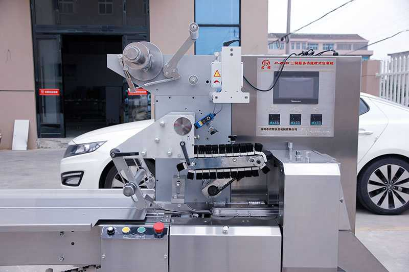 Máquina de Embalagem Automática de Jujuba de Alta Velocidade / Máquina de Embalagem de Doces Macios em Almofada / Máquina de Embalagem de Tâmaras / Máquina de Embalagem de Alimentos para Toffee e Pirulito