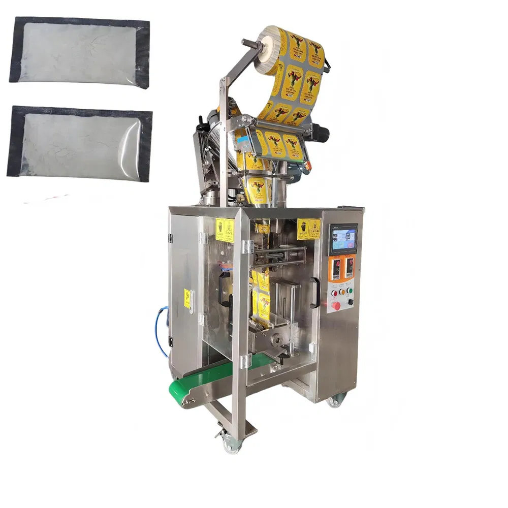Máquina de Embalagem de Pó de Açúcar Vertical Multifuncional Automática e Máquina de Enchimento