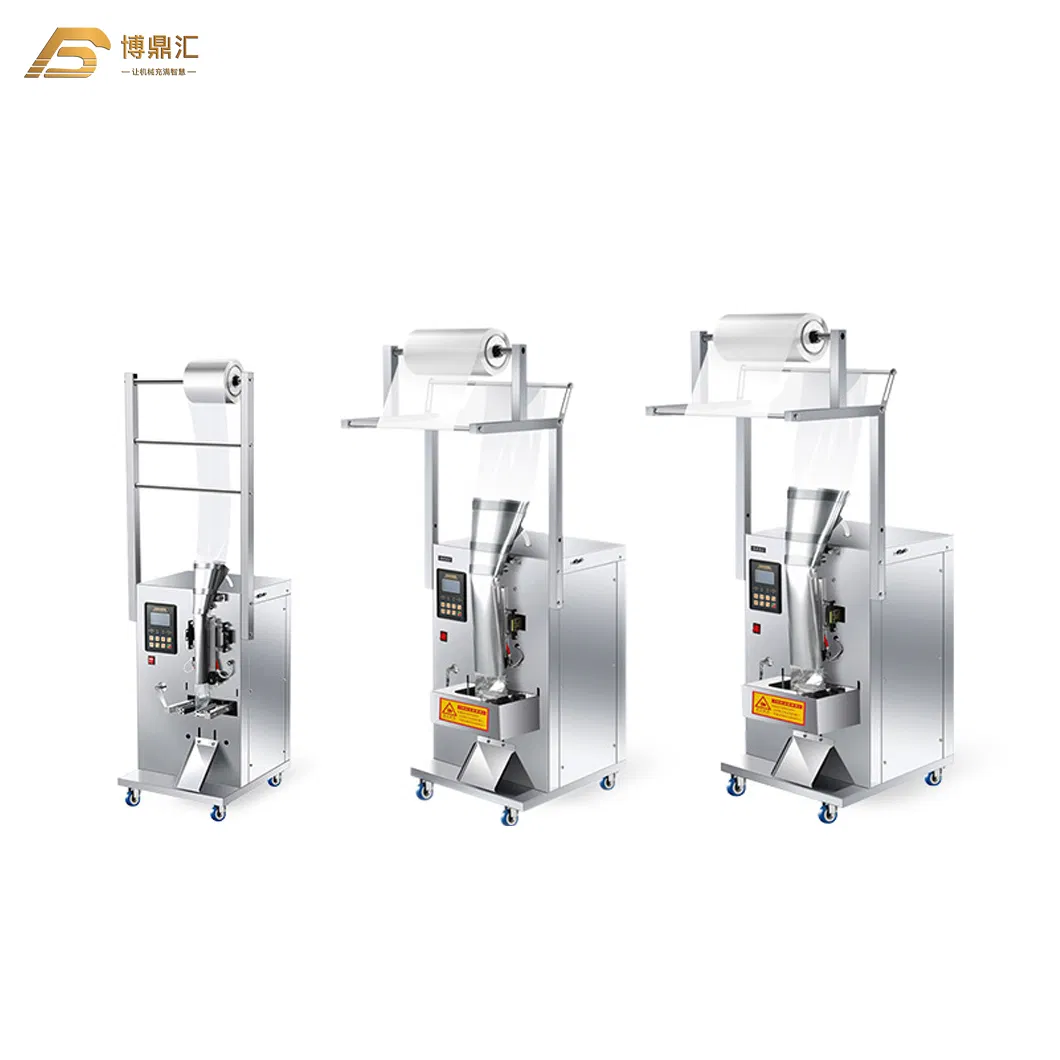 Máquina de Embalagem Automática Vertical para Temperos, Farinha de Trigo, Café, Leite, Cacau, Especiarias, Farinha de Mandioca e Milho a Granel
