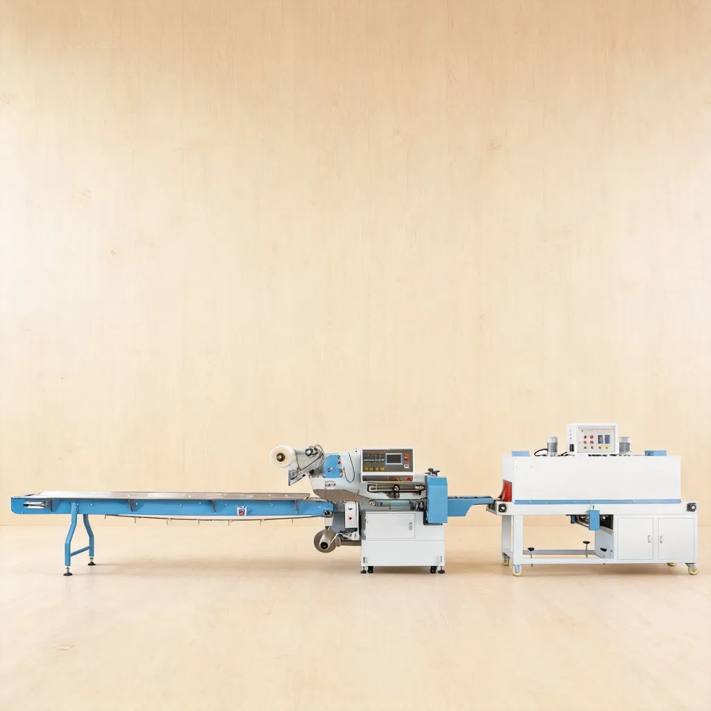 Swf-590 Máquina de Embalagem a Vácuo Tipo POF Totalmente Selada, Encolhedora Automática, Embaladora de Encolhimento, Máquina de Embalagem Térmica