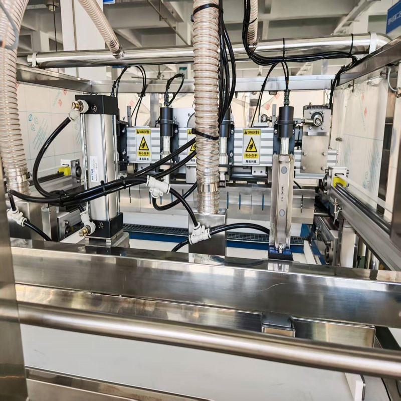 Linha de Produção Automática de Pão de Forma e Bolo Linha de Processamento de Pão Linha de Embalagem de Alimentos