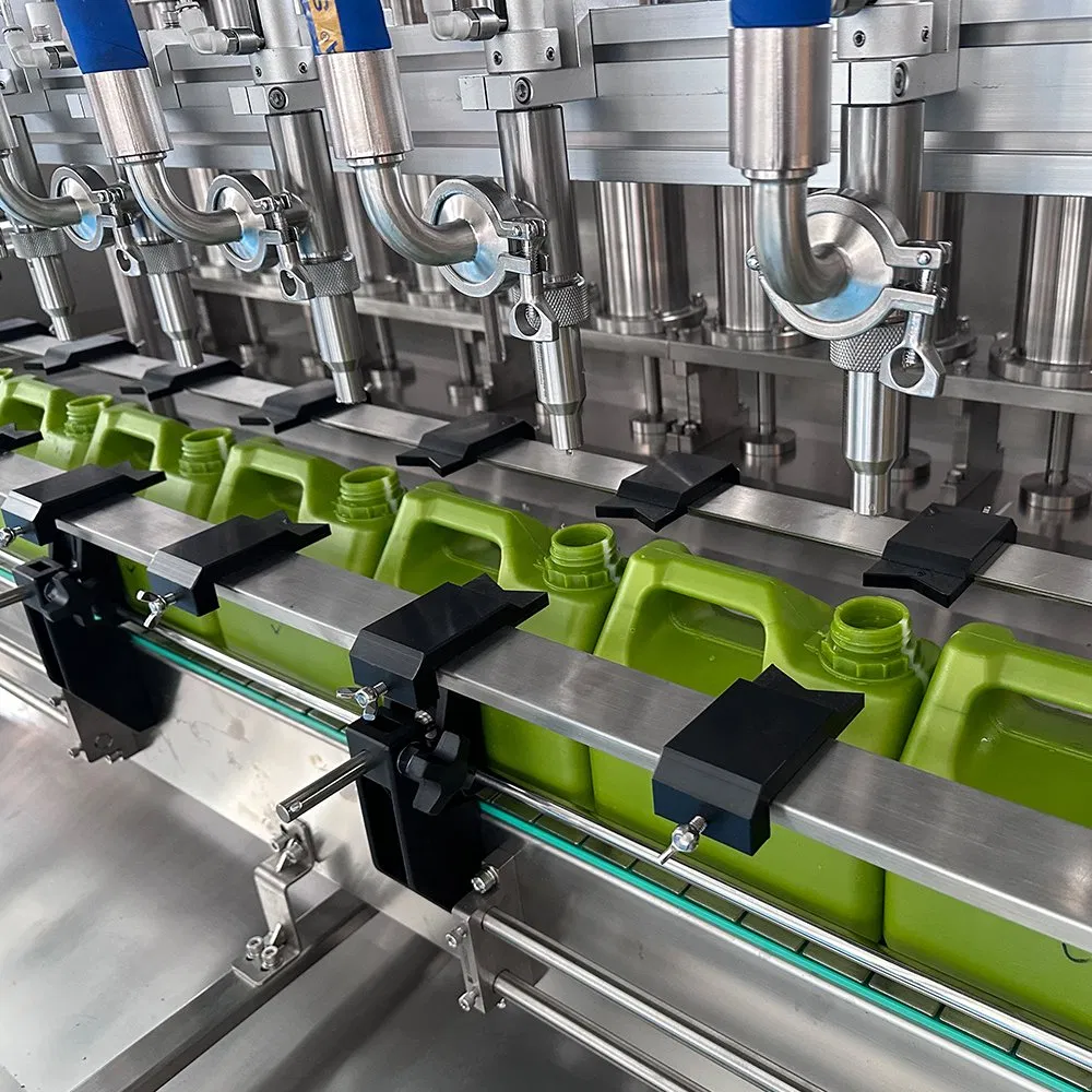 Máquina de Enchimento de Garrafa de Óleo Lubrificante Automático 1L-5L Máquina de Enchimento de Óleo de Motor/ Graxa Fluido de Freio Anticongelante Máquina de Enchimento de Garrafa Máquina de Embalagem de Garrafa