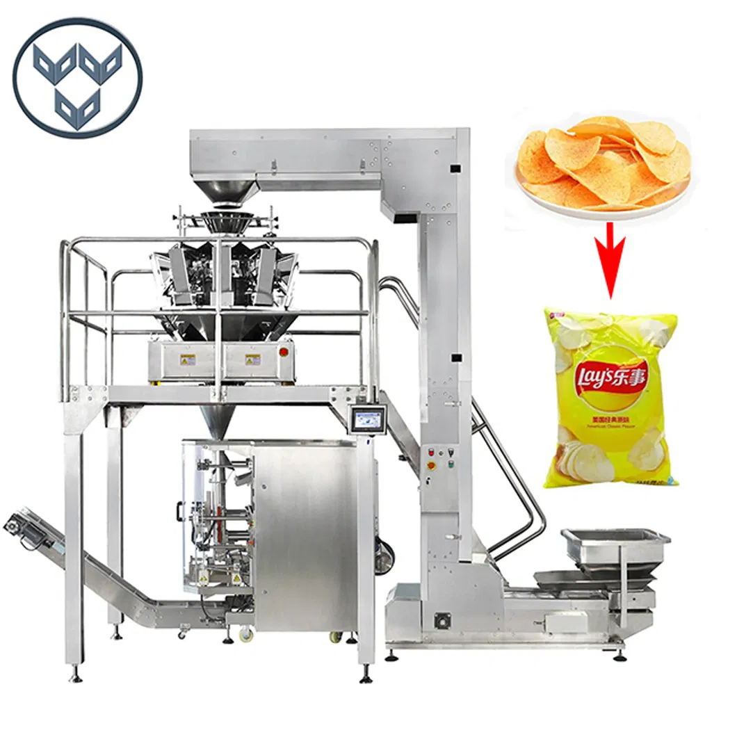 Máquina de Embalagem Vertical Automática de Batatas Fritas de Alta Precisão