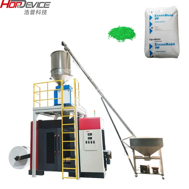 Máquina de Embalagem Automática de Grânulos 25kg Máquina de Embalagem de Arroz e Ração Animal