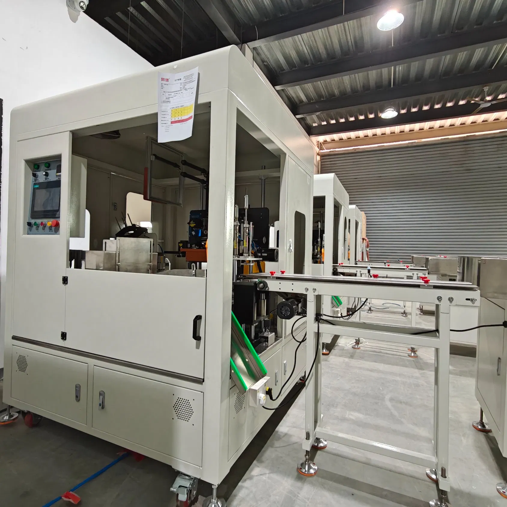 Máquina de Embalagem Universal Automática para Fita de Tecido BOPP com Envoltório de Encolhimento Único