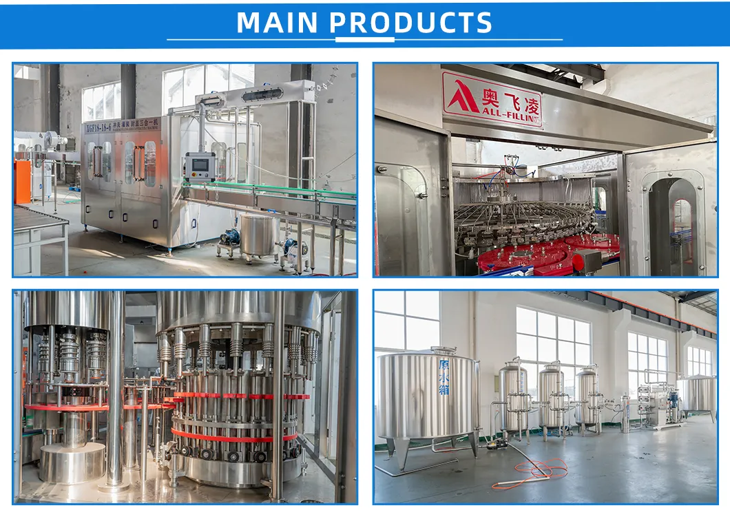 Principais produtos de embalagem