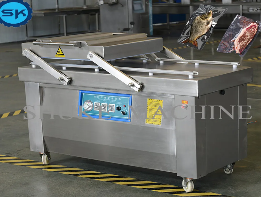Novo Design Máquina de Embalagem a Vácuo Certificada CE para Pacote de Alimentos