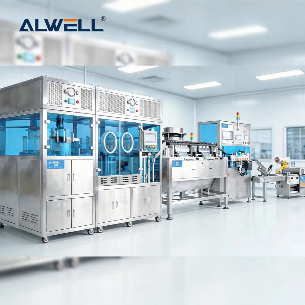 Máquina de Enchimento de Seringas Pré-Cheias de Alta Eficiência Solução de Enchimento e Embalagem de Seringas