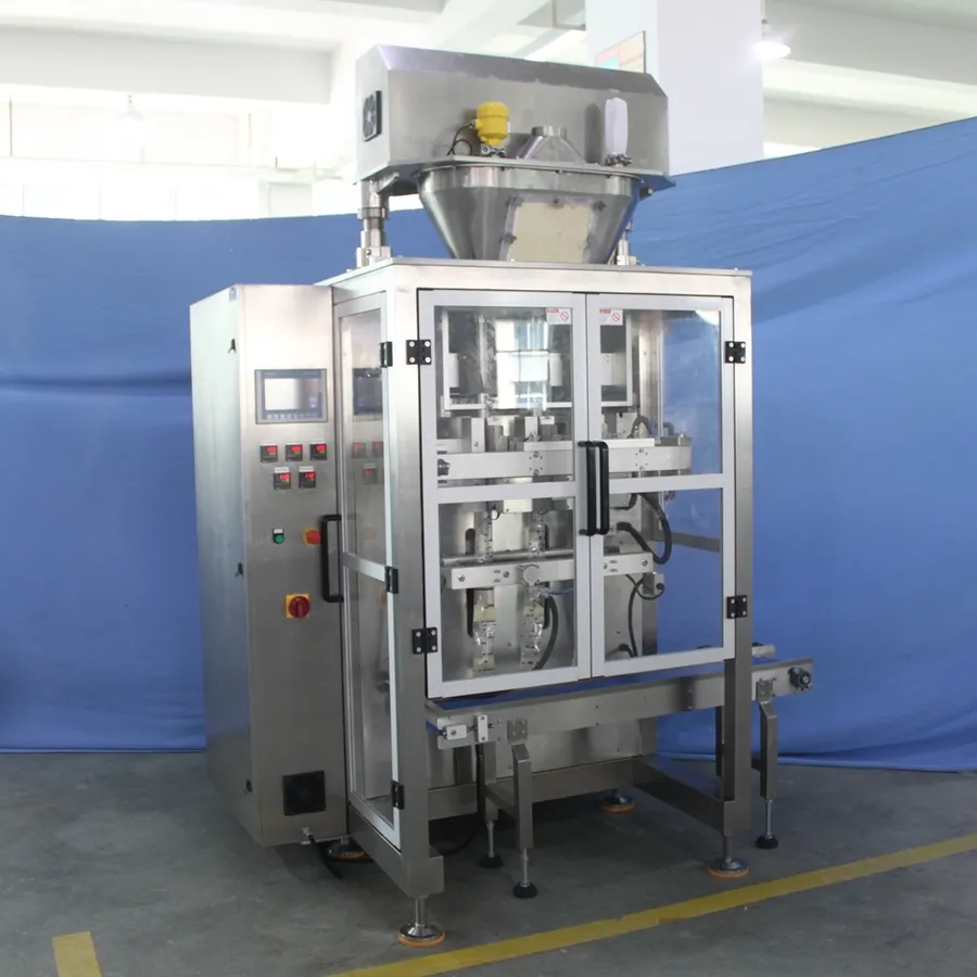 Máquina Automática de Alta Velocidade para Enchimento de Alimentos em Múltiplas Faixas e Selagem de Pequenos Sachês para Embalagem de Pó de Suco, Medicamentos e Cosméticos