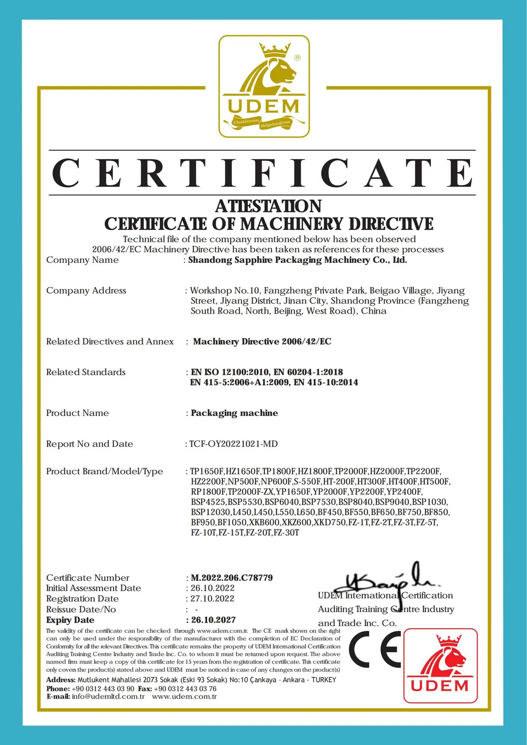Certificação 2