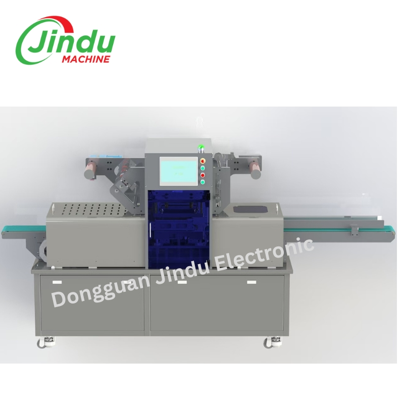Máquina de Embalagem em Atmosfera Modificada para Selagem de Bandejas de Frutas Frescas e Manutenção de Legumes