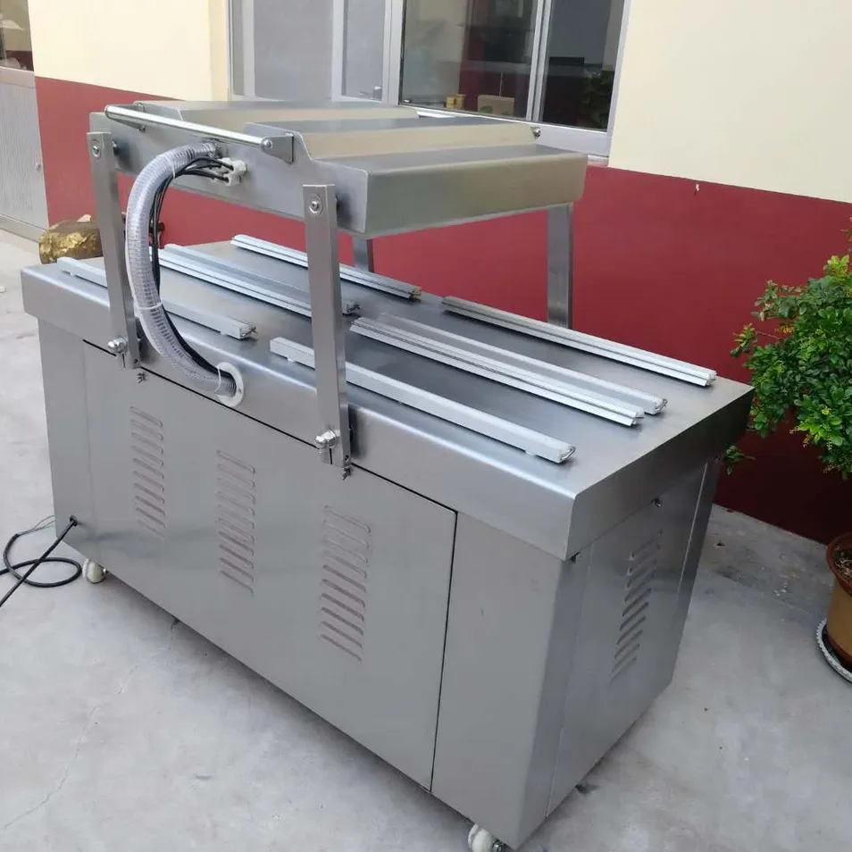 Máquina de embalagem a vácuo para selagem de pacotes de frutos do mar em alta venda