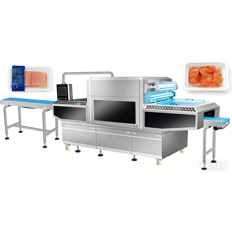 Máquina de Selagem de Embalagem em Atmosfera Modificada Eficiente para Embalagem de Alimentos de Delicatessen Mais Vendida