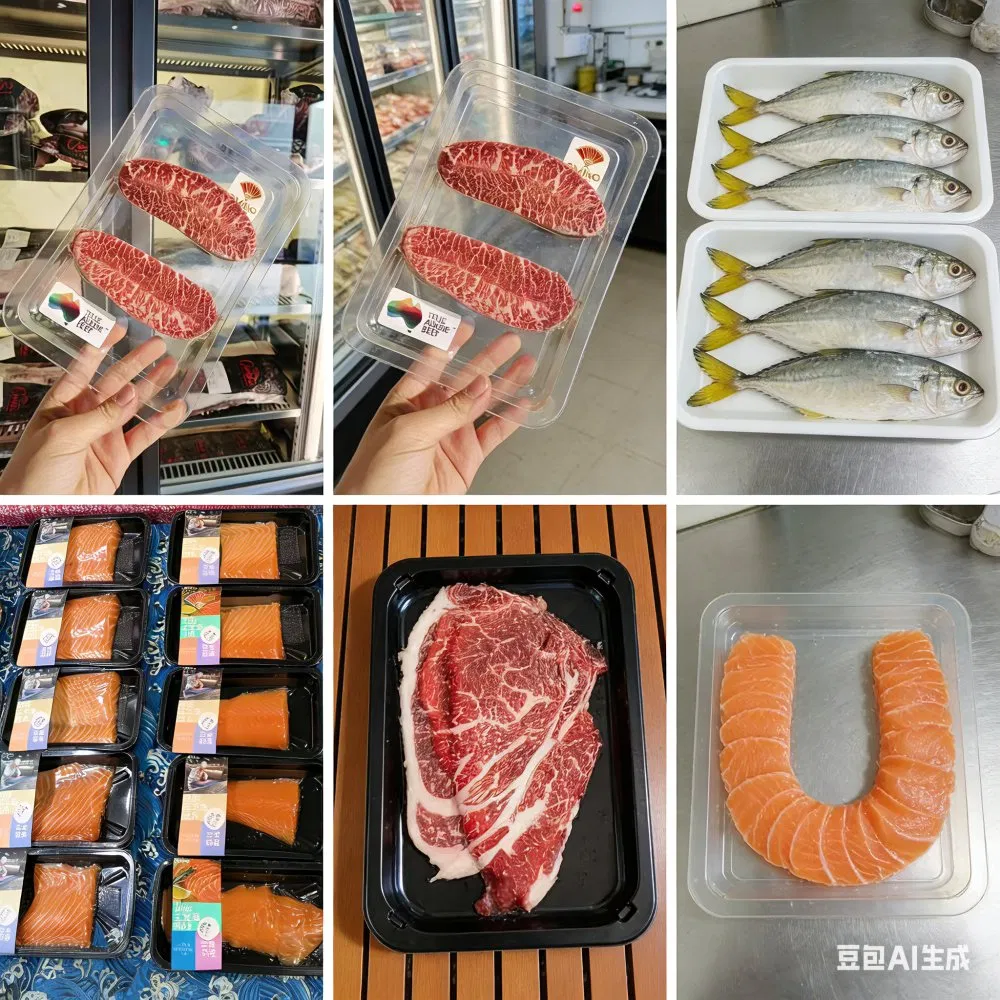 Máquina de Embalagem a Vácuo Flexível para Embalagem de Mariscos Disponível em Estoque