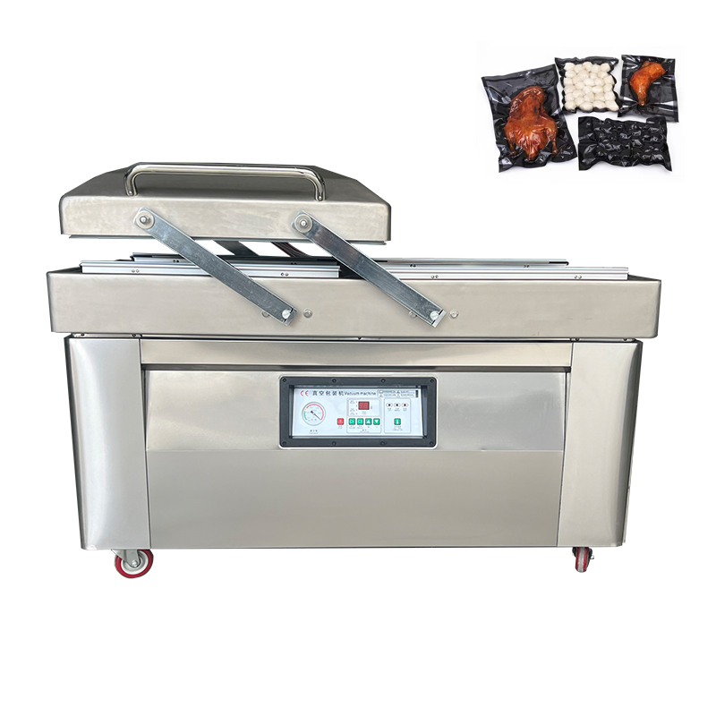 Máquina de Embalagem a Vácuo para Vegetais, Frutas, Pacotes, Frango, Cordeiro, Carne, Presunto, Linguiça