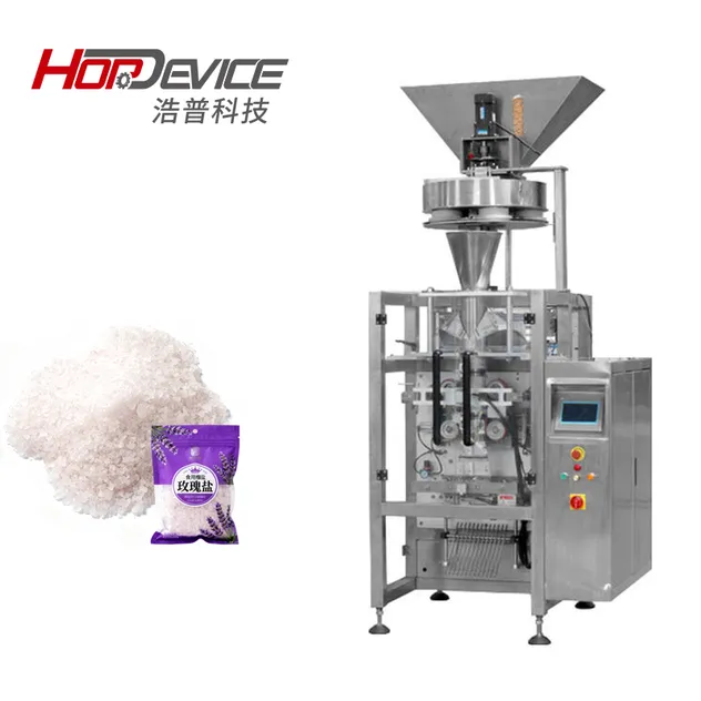 Máquina de Embalagem Automática de Grânulos 25kg Máquina de Embalagem de Arroz e Ração Animal