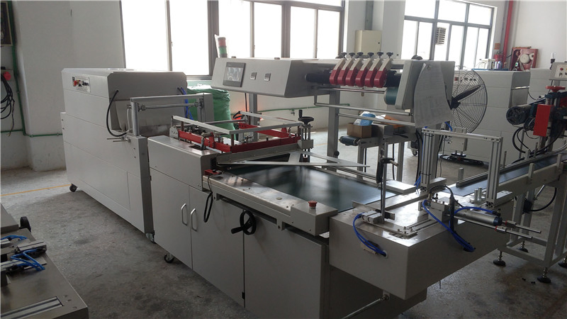 Máquina de Embalagem de Envoltório Retrátil POF para Pacote de Grupos de Pequenas Garrafas Automáticas