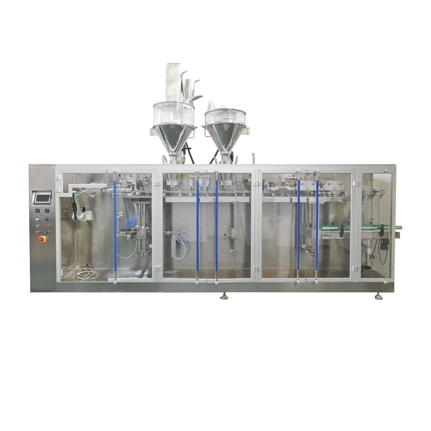 Máquina de Embalagem para Saco com Bico de Doypack Prefabricado Automático para Líquido, Pó e Granulados com Zíper