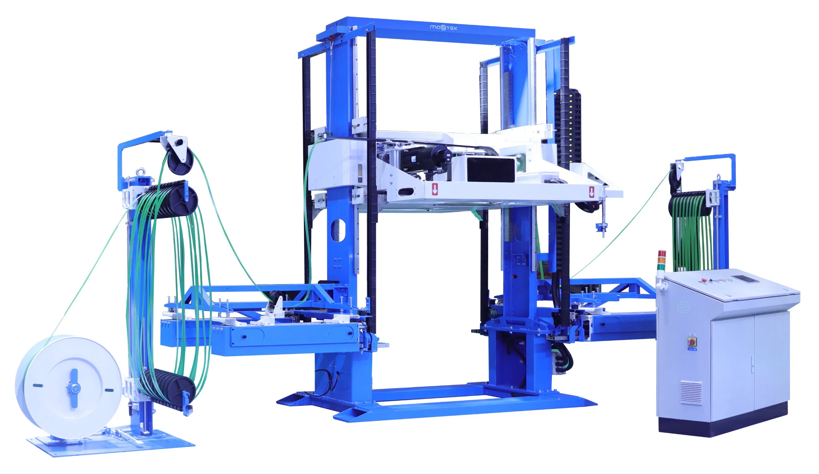 Máquina de Embalagem de Estrangulamento de Cartão PP Automática Melhor para Animais de Estimação Máquina de Estrangulamento de Paletes
