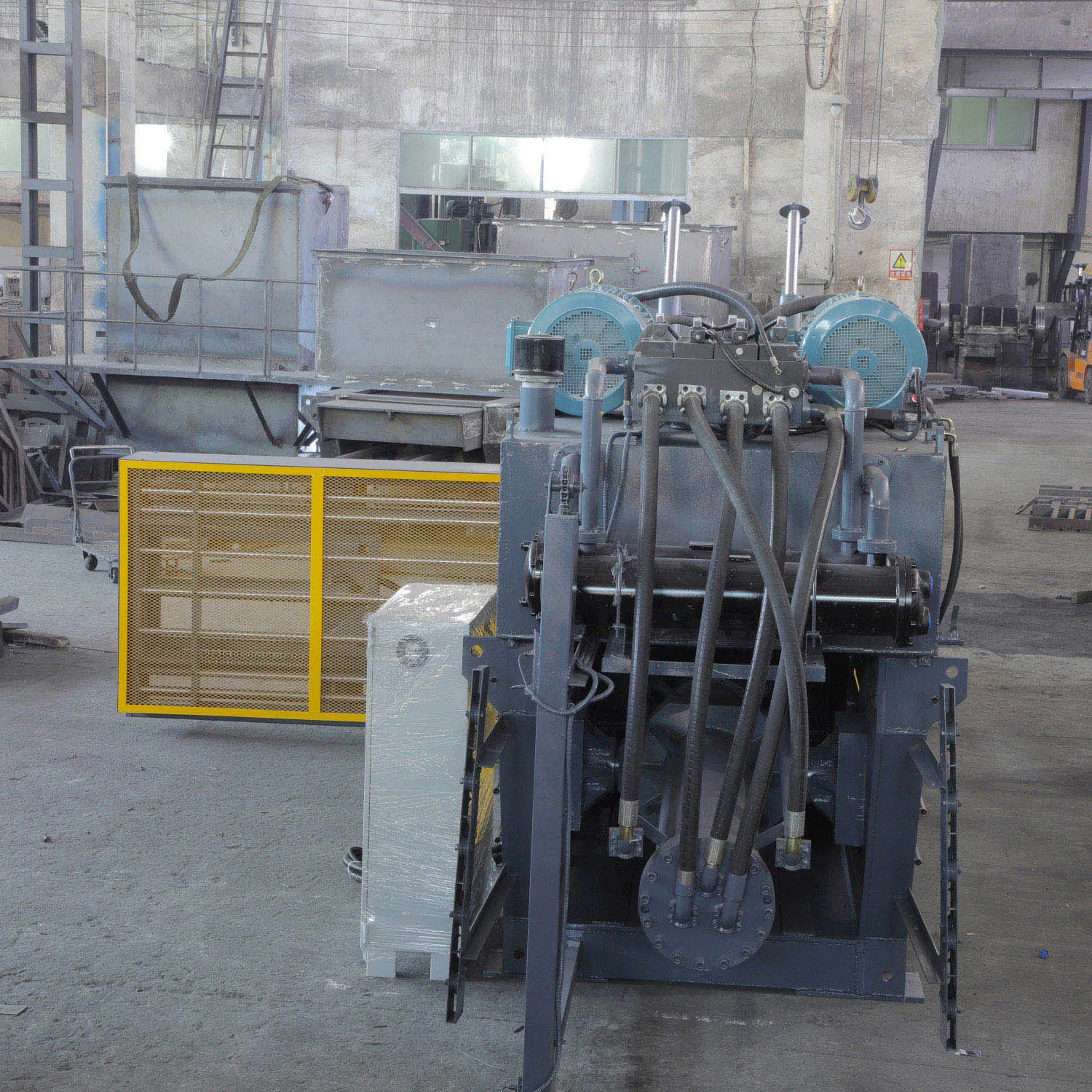 Prensa Automática de Papelão e Jornal Horizontal para Resíduos, Máquina de Embalagem de Papelão, Compressor de Papel Resíduo