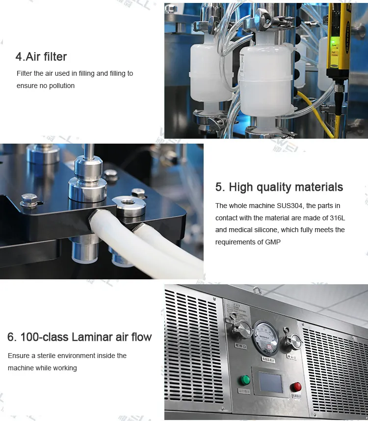 Máquina de Enchimento de Seringas Pré-Cheias de Alta Eficiência Solução de Enchimento e Embalagem de Seringas