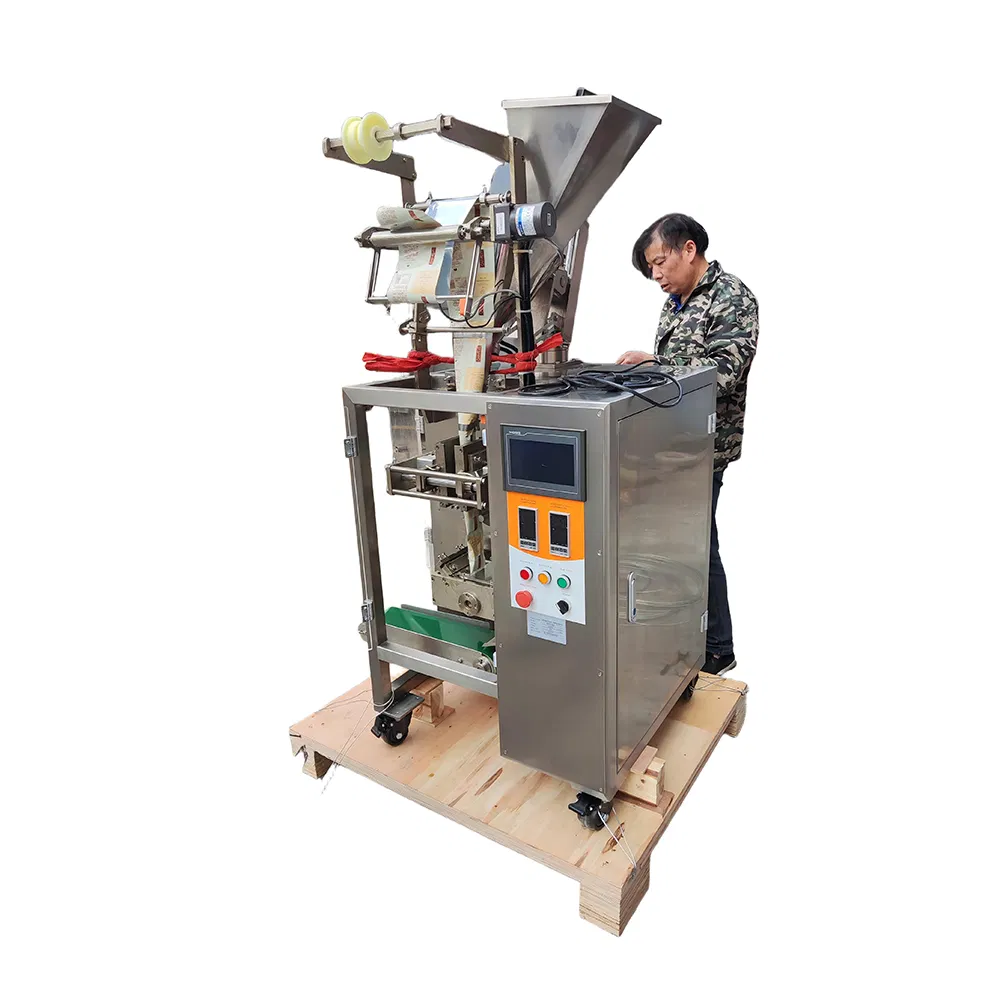 Máquina de Embalagem de Pó de Açúcar Vertical Multifuncional Automática e Máquina de Enchimento