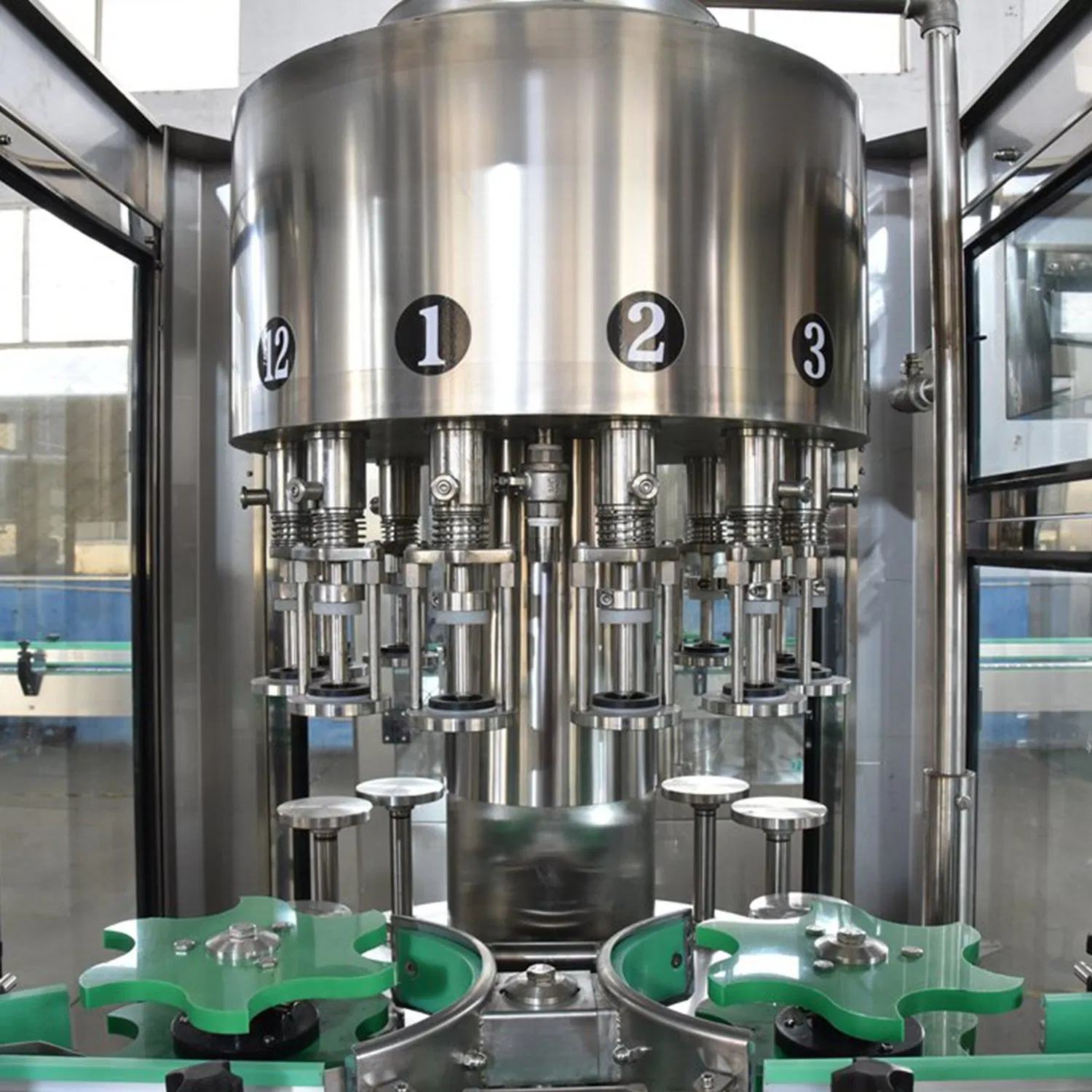 Linha de Produção de Máquina de Enchimento de Sucos de Frutas e Bebidas Totalmente Automática