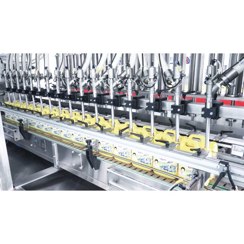 1-5L Máquina Inteligente de Enchimento e Embalagem de Detergente Automático e Detergente para Lavagem
