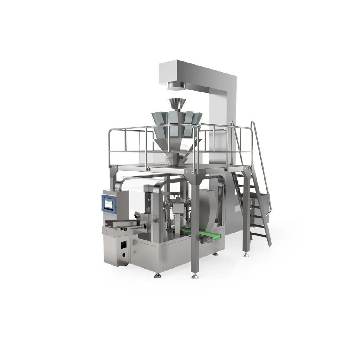 500g 1kg 2kg Máquina de Embalagem Automática Multifuncional para Grãos, Sal, Açúcar, Arroz e Snacks