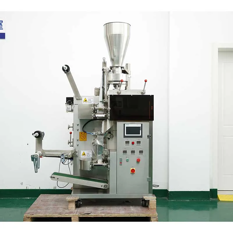 Máquina de Embalagem de Saquinhos de Chá Automática com Etiqueta e Fio Máquina de Embalagem de Saquinhos de Chá Automática com Corda