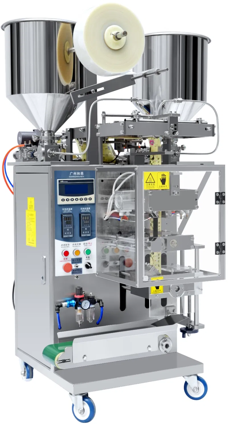 Máquina de Embalagem Multifuncional Automática 4 Máquina de Embalagem de Sachet com Selagem Lateral para Tintura de Cabelo