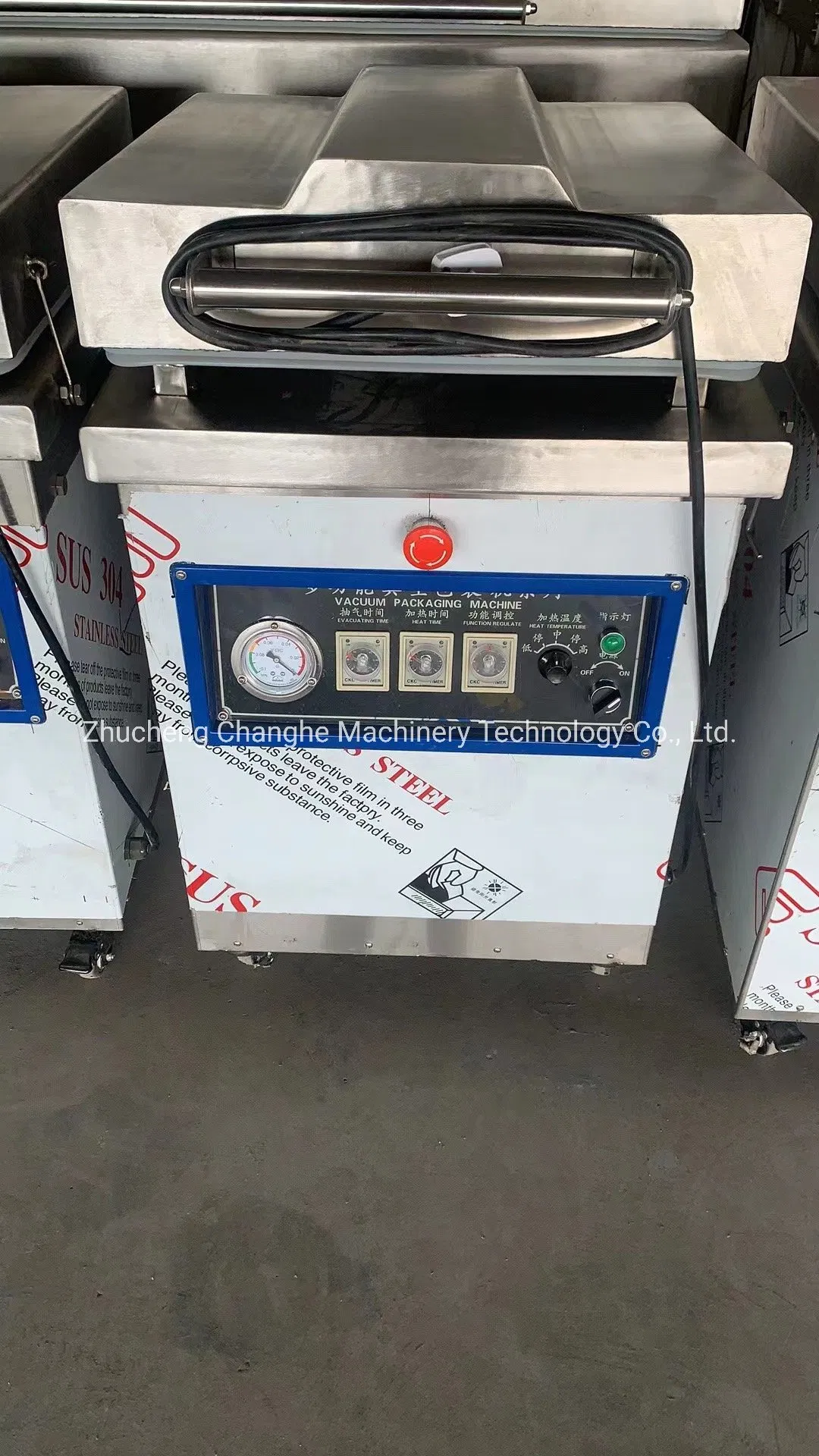 Máquina de Embalagem a Vácuo de Capacidade Atacadista 1-3kg para Peças de Reposição de Caju