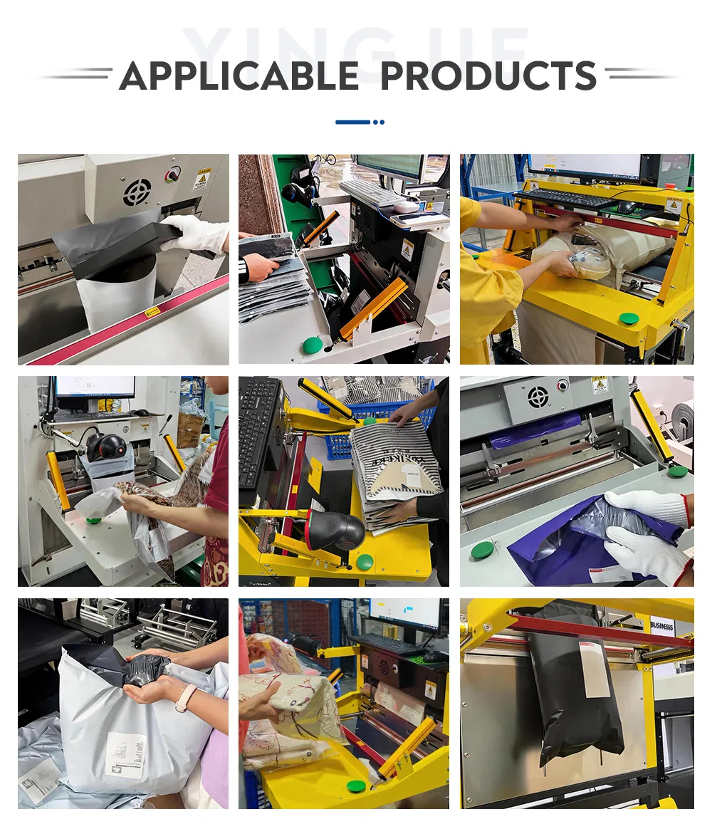 Máquina de Embalagem Automática de Mesa para Sacos Expressos